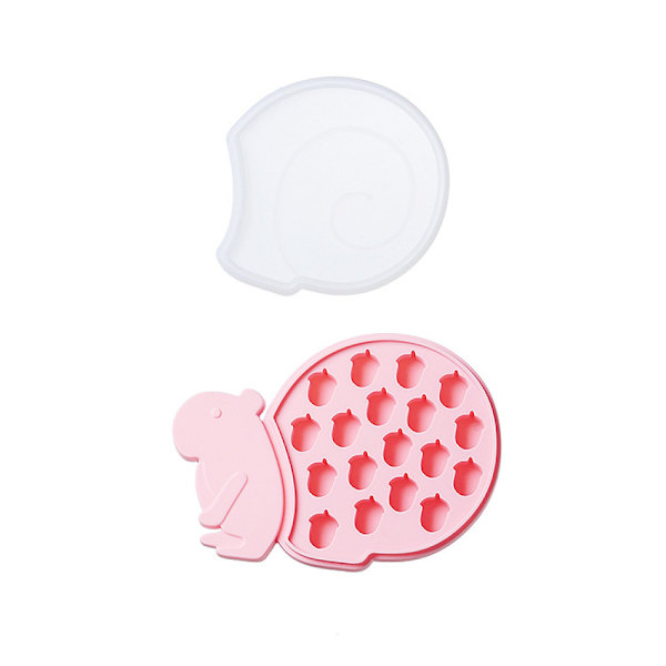 Animal Frozen Ice Block Silicone Ice Grid with Cover Ice Box Mold Small Ice Block Box Ice Bag