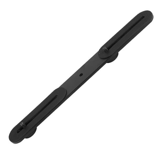 Universal dobbel blitsbrakettholder med 2 adapterskruer stativ lysstativ for speilreflekskameraer