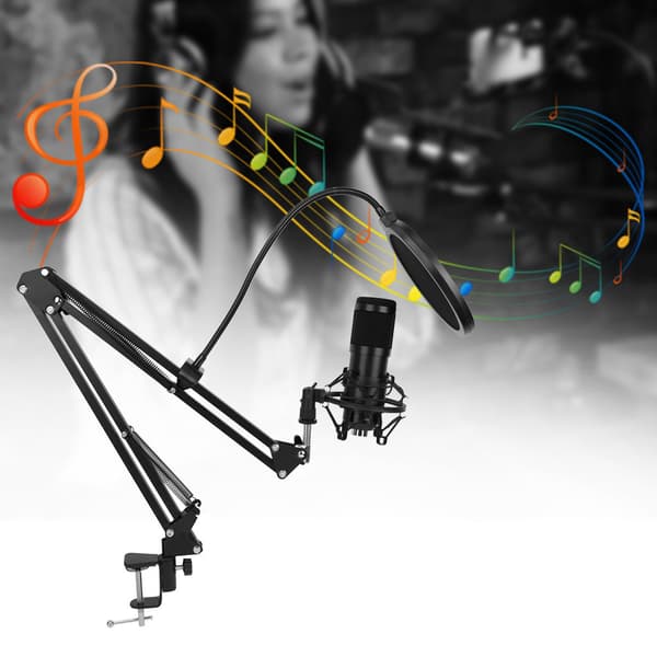 Computer USB Mikrofon Sæt 192KHZ / 24Bit Høj Samplingshastighed Lyd Tilbehør Musikinstrument Tilbehør