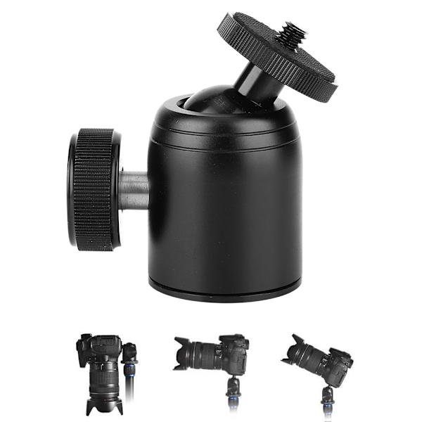 K26 360° roterande ministativ Monopod Panoramisk kulhuvud 1/4 tum fäste för SLR-kamera