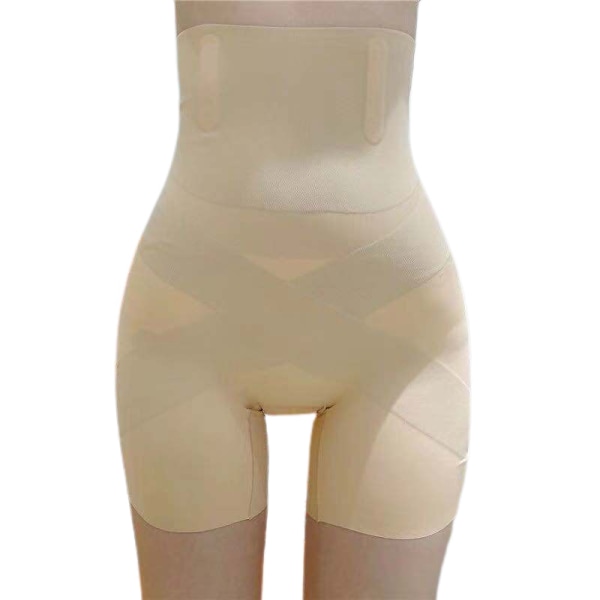 Kvinnor Butt Lifter Shapewear Hi-Waist Trosa Mage Kontrollbyxor Vadderade höftförstärkare Sömlösa underkläder Kroppsformare-hy-L(50~60KG)