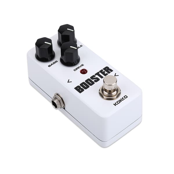 KOKKO FBS2 Mini Booster 2 Band EQ Gitarr Effekt Pedal Gitarr Tillbehör