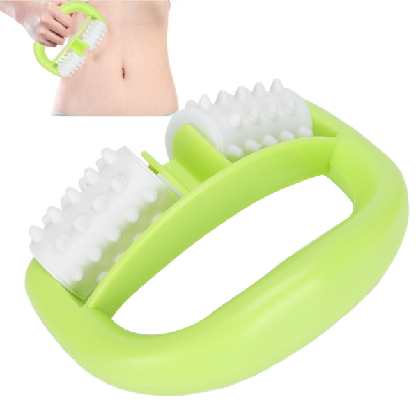 Massage Roller Bärbar Anti Cellulite Kroppsmassager Roller Verktyg för Män och Kvinnor