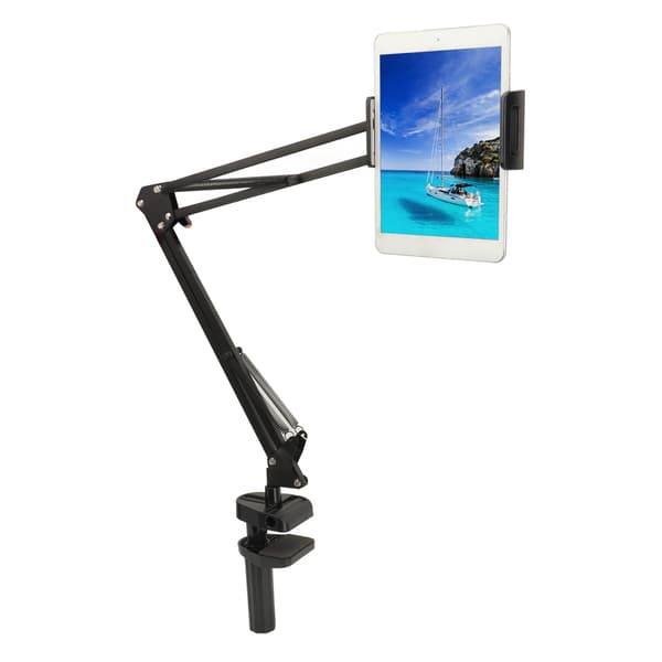 Tablet Holder Anti Slip Justerbar Robust Roterbar Design Stabil Desktop Tablet Stand til iPhone 13 til Galaxy Tab