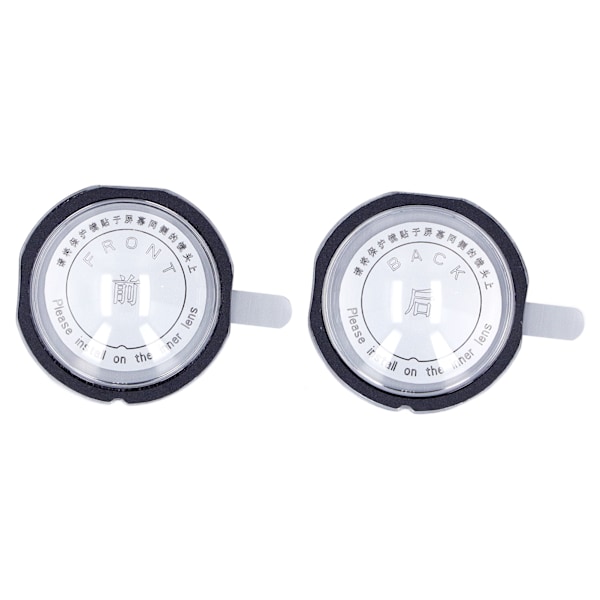 2PCS Dubbla Lins Skydd för Insta360 One X3 PC Action Kamera Lins Skyddsöverdrag för Panoramasport Kamera Tillbehör