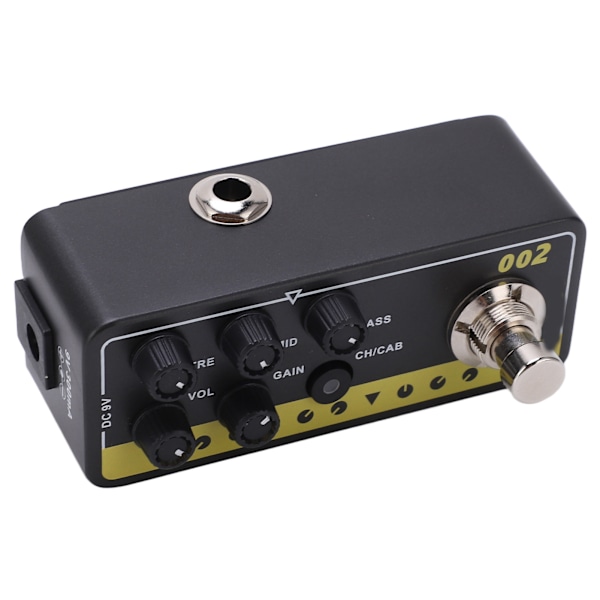 Mikro Preamp Digital Elektrisk Gitarr Singel Effekt Musikinstrument Förstärkare M002