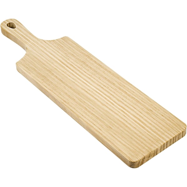 Pine Wood Cutting Board with handle, 16.5" X 4.2" Long Wooden Charcuterie Board for Bread, Meat, Fruits, Cheese Serving.