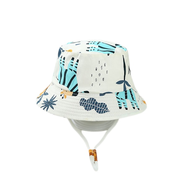 Baby fiskare hatt fyra säsonger kan bära solskyddshatt pojkar och flickor solhatt söt bassänghatt, zebra