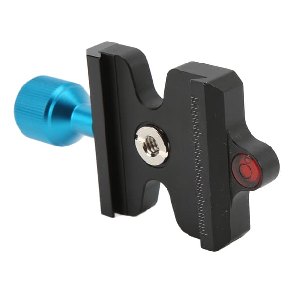 QR‑50C Quick Release Pladeadapter Holdbar Aluminiumlegering Stativ Kuglehoved Monteringsadapter