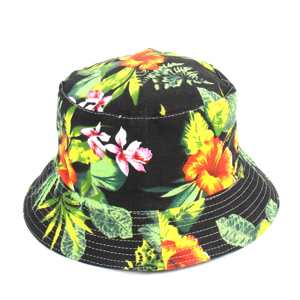 Unisex Print Double-Side-Wear Reversible Bucket Hat  (HATF016)