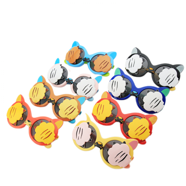 Tiger Design Solbriller Børn Polariseret Solbriller Dejlige Øjen Slid Festartikler Favoriserer Briller Polariseret Brille til 3-12 Års Børn (C3)