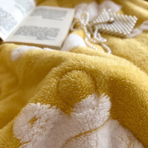 Blød fleece varm tæppe 39\"x59\" Stor Twin Size Ultra blødt varmt tæppe Mikrofiber hyggeligt tæppe til sofa Let fuzzy