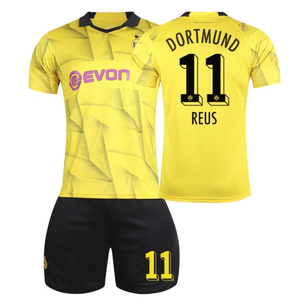 Dortmund Special Edition Børne-/Voksen Fodboldtrøje Sæt 23/24 Sæson 11 REUS barnstorlekar18