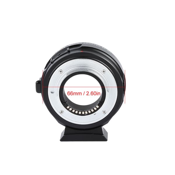 Elektronisk autofokuslinseadapter til Canon EOS EF EF-S-objektiv til M4/3-monteringskamera
