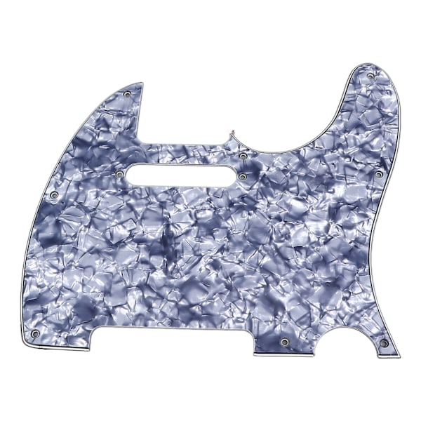 Akustisk Gitarr Pickguard PVC Hållbar Elektrisk Gitarr Repskydd för TL Guard Plate GQ232 Grå Pärla