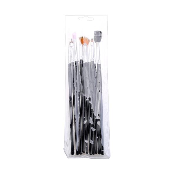 10pcs / Set UV Gel Nail Art Pen Brush Drawing Painting Lines Manicure Tool Kit