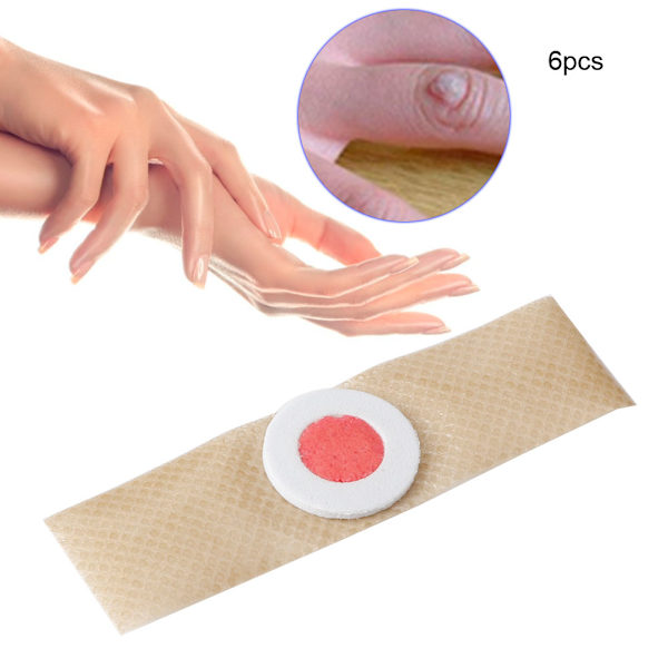 6 stk/pose Fodmajsfjerner Plaster Vorter Torn Plaster Fødder Callus Fjernelse Smertelindring Mærkater