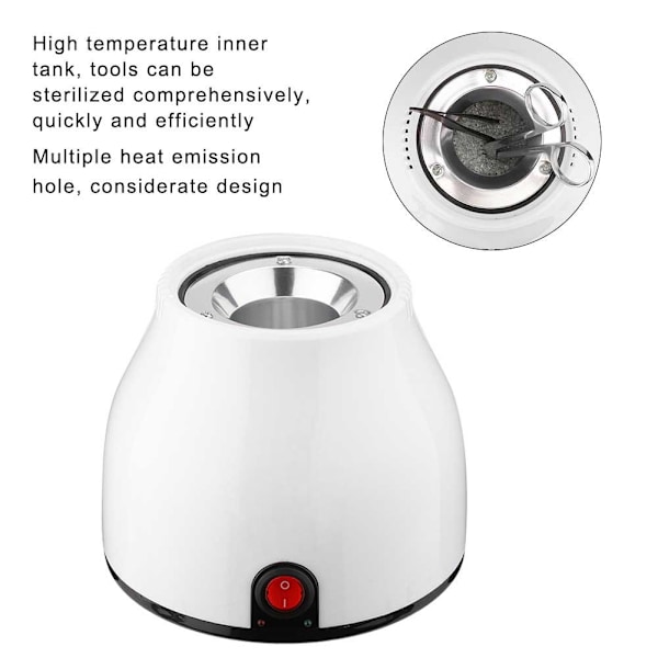 Nagelkonstverktyg Sterilisator Sax Hög Temperatur Desinfektionsmaskin