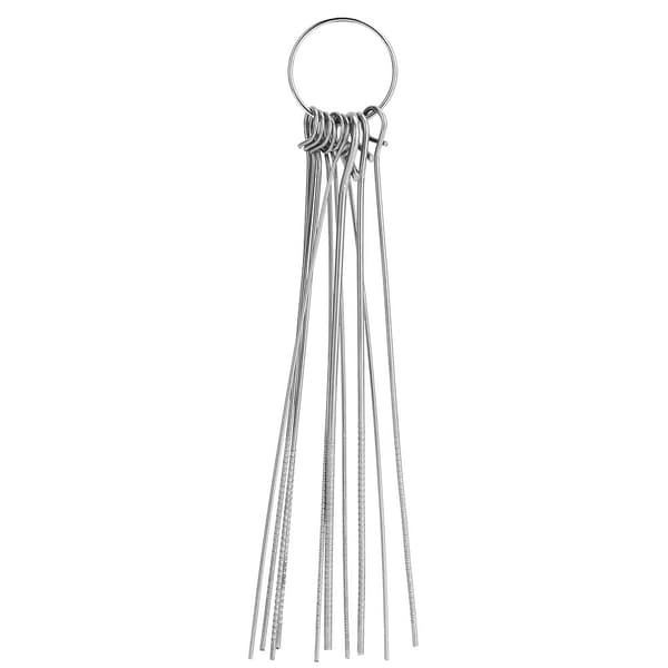 Guitar Top Nut File Tool Set Cirkulær og Flad Fil Sæt til Guitar Slibning