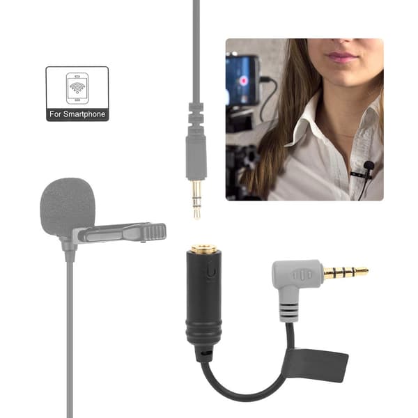 COMICA CVM-SPX TPE til TRS 3,5 mm til TRRS lydadapterkabel til iOS Huawei Samsung Smartphones Tablets PC