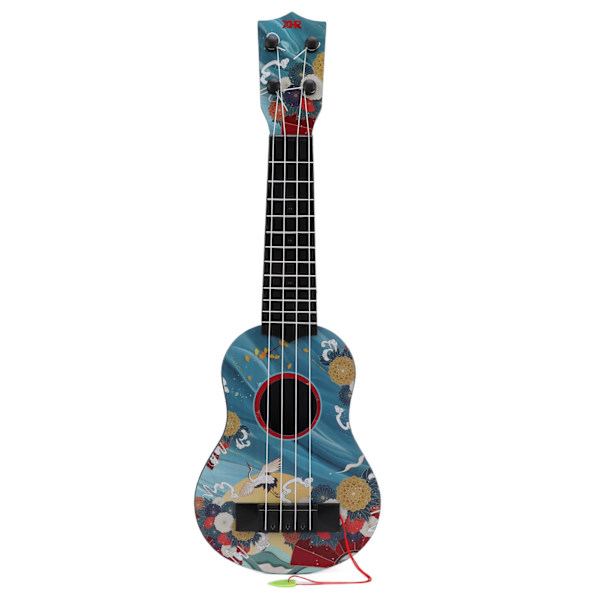 Lasten leluukulele Mini muovikitara musiikkiväline esikoululaisille lahjaksi Sininen