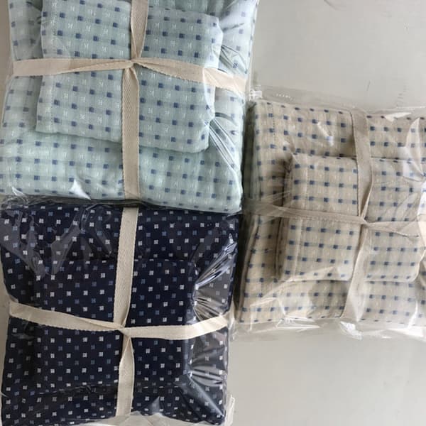Samling 2-pak badehåndklæder - Letvægts - Ekstra absorberende - Badehåndklæder (Multi, Badehåndklæde 70 * 140cm+håndklæde 34 * 76cm）