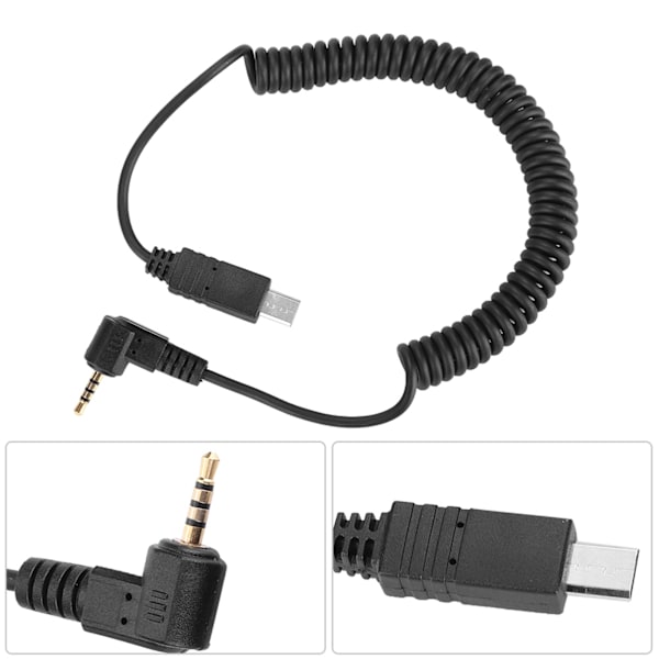 2,5 mm S2 fjärranslutningskabel för A7 A7R NEX‑3NL A6000 A58 HX300 RX100N