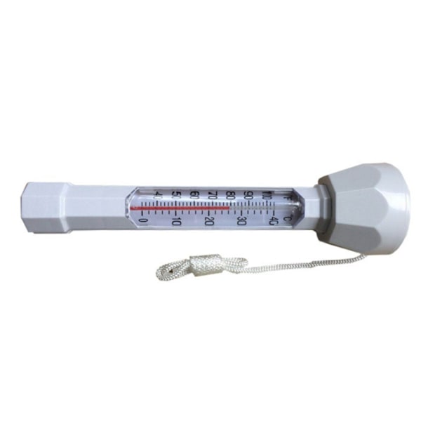 Flytande Pooltermometer, Stor Lättläst, Precision Vattentemperaturmätare för Utomhusdammar, Akvarier, Badtunnor, Akvarier white