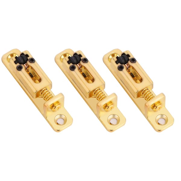 3 st enkel rullgitarrsträngbro för gitarrer Banjo Golden