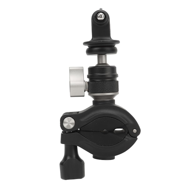 Kamerafäste för motorcykel, 360° rotation, anti-shake med 1/4-tums adapter, fäste för motorcykelstyre, kamerahållare för Insta360 Action Camera
