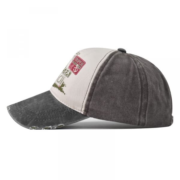 Dotpet  Justerbar strandlue for kvinner（ Black And Khaki）