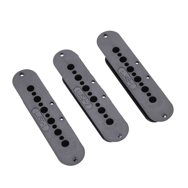 3 stk. Single Coil Pickup Bobbin Dæksel til ST Elektrisk Guitar Bas Dele 48+50+52mm
