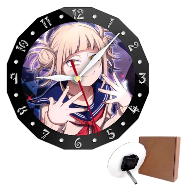 Kreativ My Hero Academia Moderne Enkel Bordur Væg Ur Anime Ornament Gave