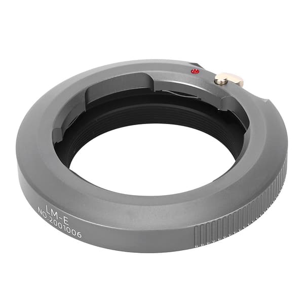 7Artisans M E Aluminium Magnesiumlegering Adapterring til Leica M Mount-objektiv til Sony E Mount-kamerahus