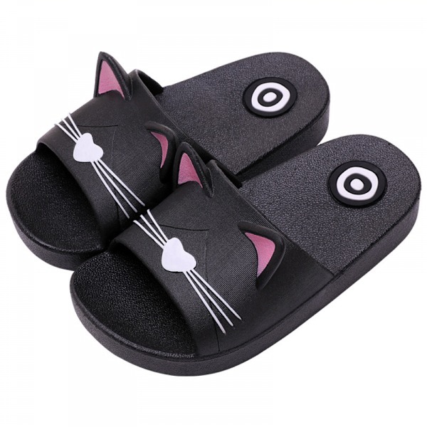 Pojkar Flickor Tofflor Sliders Sandaler Barn Strand Sommar Toffla Badrum Pool Dusch Halkfria Flip Flops Inomhus & Utomhus Skor för Aldult