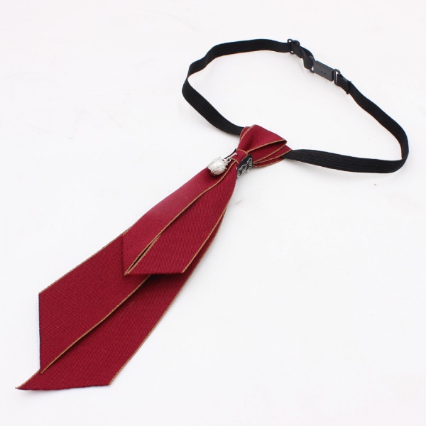 Justerbar rutig slips för flickor, röd 5e59 | Fyndiq