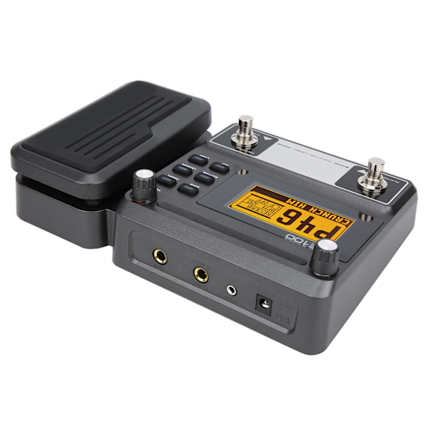 Gitar MultiEffects Pedal med 180 s Loop Recording Touch High Light LCD Display