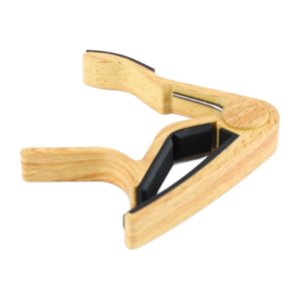 Gitarr Capo Aluminiumlegering Massivt Trä Akustisk Elektrisk Gitarr Ukulele Stämningsklämma