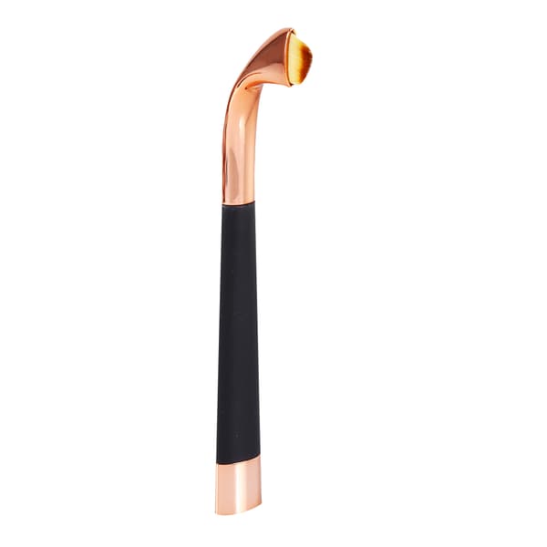 Oval Ansigtskontur Kosmetisk Foundation Makeup Børster (Rose Gold)