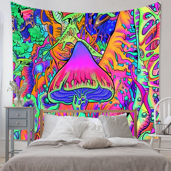 Taide Koti Sisustuslahjat Mandala Bohemian Tapetti Sopii Makuuhuoneen Koristeluun (01-2, 39 x 59 tuumaa)