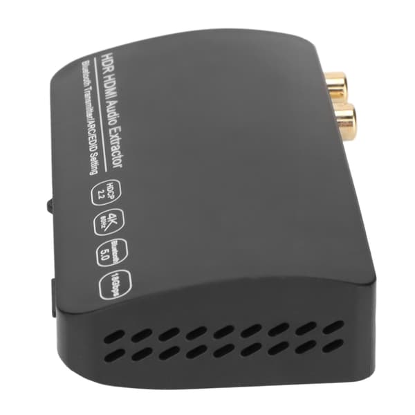Lyduttrekker 4K 60Hz HDR Synkron ARC Lydsplitter med 5.0 Bluetooth-sender for datamaskin