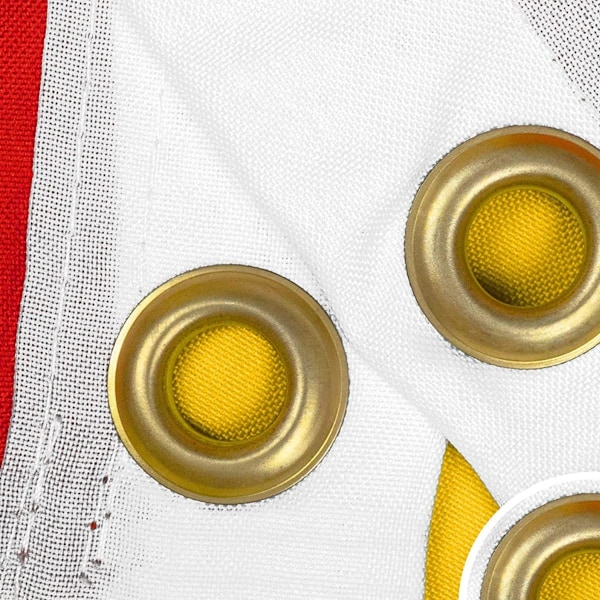 Espanjan lippu | 3X5 Ft Maan lippu, Sisä- / Ulkokäyttöön, Elävät värit, Messinkirenkaat, Paksumpi ja kestävämpi