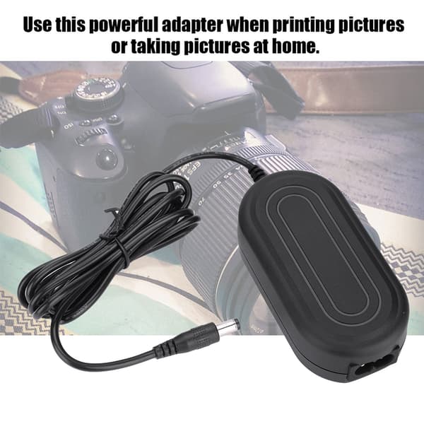 LPE8 strømadapter DRE8 dummybatteri til Canon 700D 600D 650D 550D