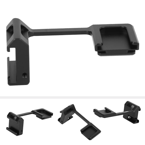 UURig R032 Aluminiumlegering Dubbel Blixtsko Förlängningsfäste för Sony A6000 Serie Spegelreflexkamera Universellt Vlog Tillbehör