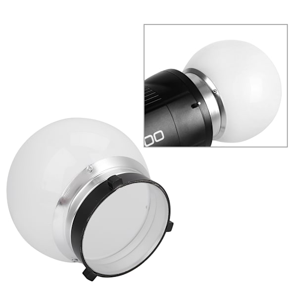15cm Universal Fotografi Diffuser Dome Softbox Studiotillbehör för Baby Barn
