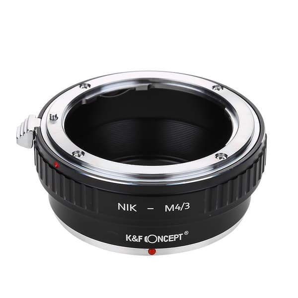 K&F CONCEPT Adapterring til Nikon S / D-objektiv til Micro 4/3 M4/3 DSLR-kamerahus