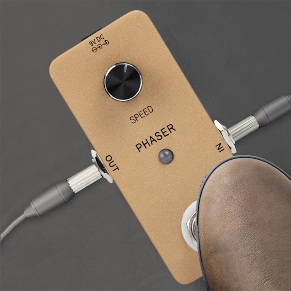 Phaser-effekt ljudprocessor elektrisk gitarr effektpedal gitarrdelar tillbehör