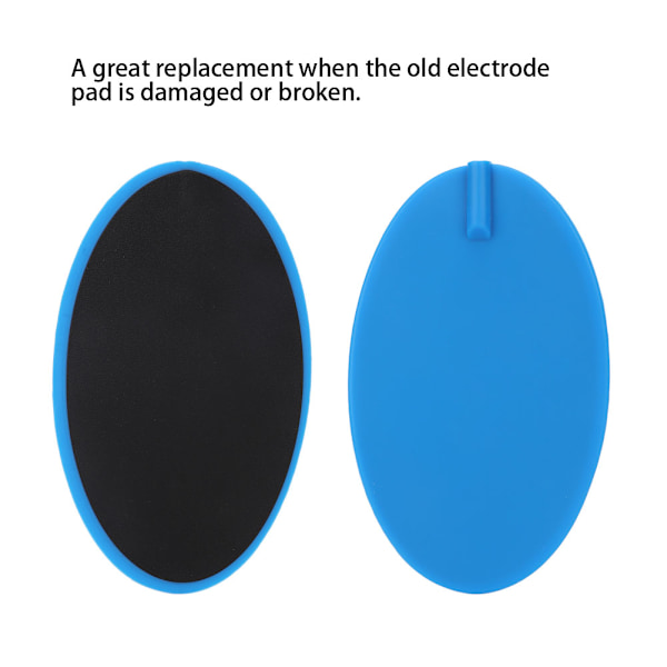 Genanvendelig elektrode pude terapi fysioterapi maskine patch krop massager tilbehør 2mm