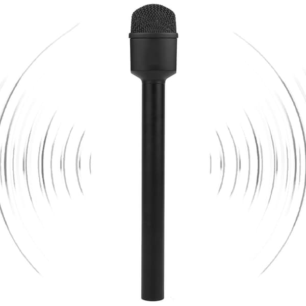 COMICA HRM C Dynamisk Omnidirektionel Bevægelig Spole Mikrofon Håndholdt Interview MIC XLR Interface