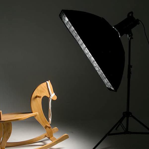 Nonwoven gitter til Softbox Flash Studio Lysstyring Fototilbehør (80 x 120 cm)